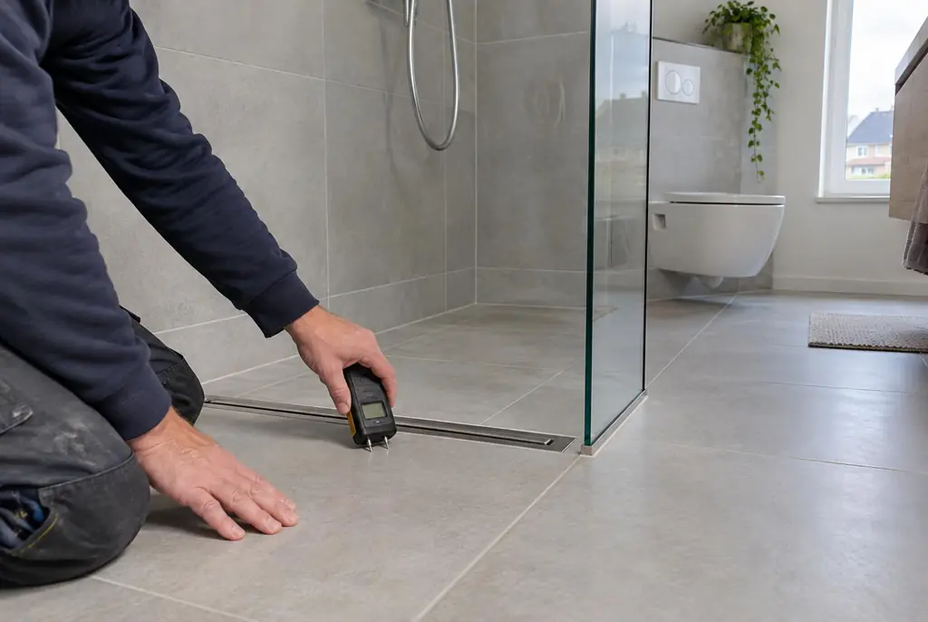 Lekdetectie Alblasserdam – badkamer in een nieuwbouwwoning