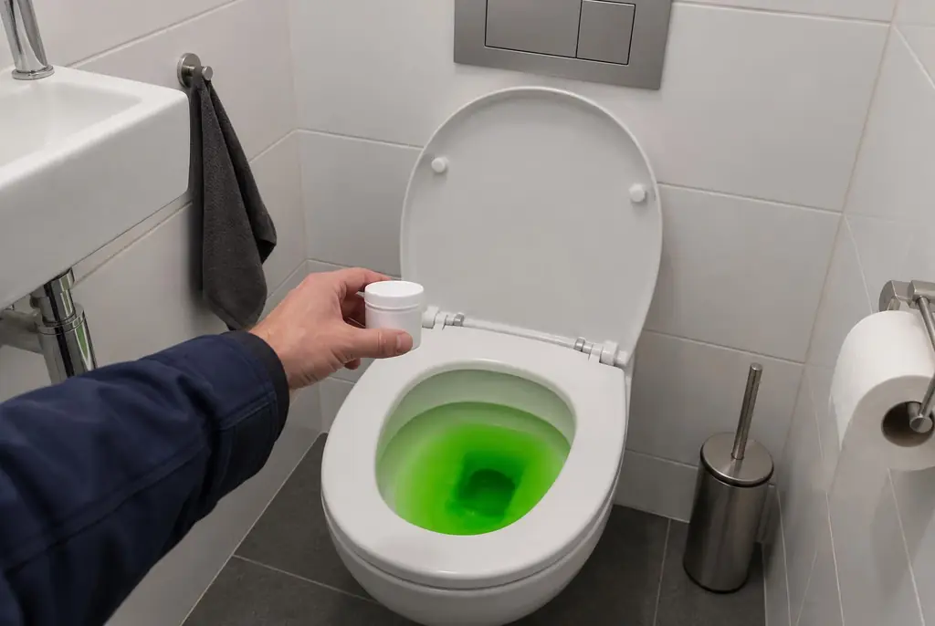 Lekdetectie Alblasserdam – kleurstoftest bij een lekkend toilet